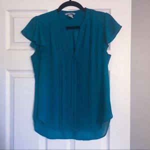 H&M Turquoise Blouse - Size 8